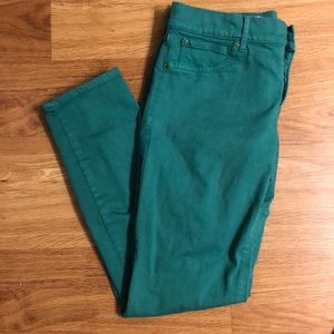 The Gap 1969 Green Jean Legging